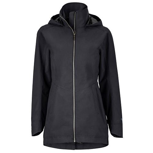 Marmot Lea Jackets - Womens Rain Jacket Black CA8243910 Canada